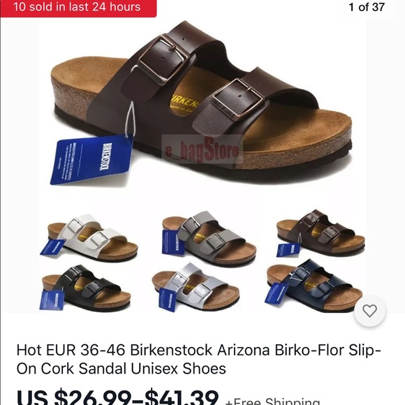 birkenstock authentic vs fake